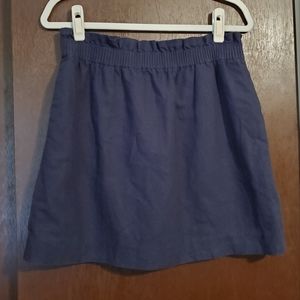 J Crew Linen Sidewalk Skirt